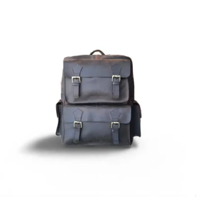 LEATHER BAGPACK